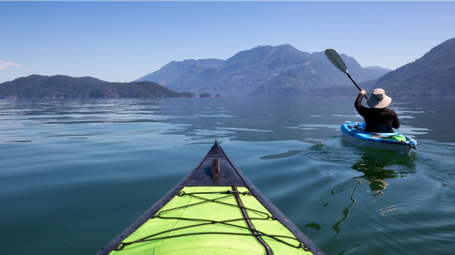 kayakers
